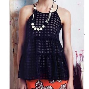 Anthropologie HD in Paris Black Swingpane Tank